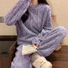 Ensemble pyjama velours femme, vue 10